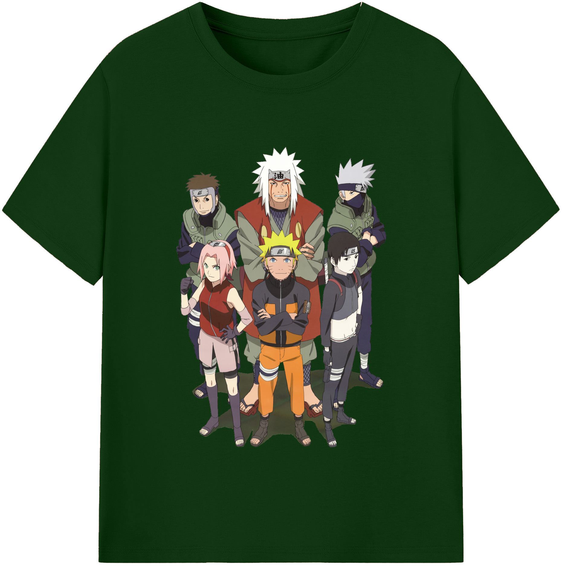 （画像用） NARUTO -ナルト- うずまき ナルト Uzumaki Naruto 綿100％半袖Tシャツ（フロントプリント）